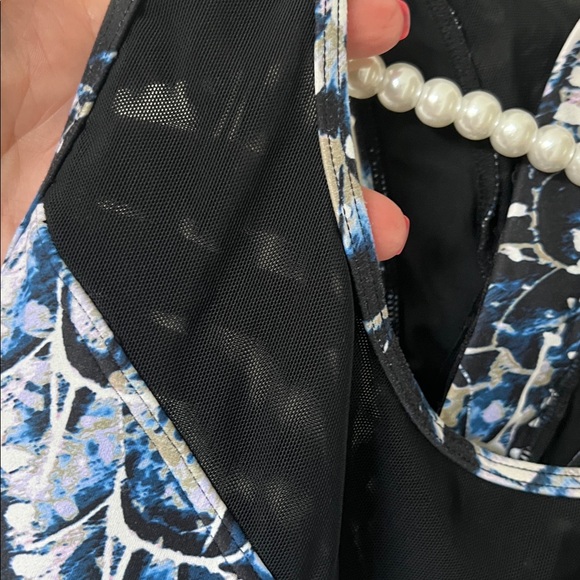 Robyn Lawley Broken Wings Back-Zip Mesh One-Piece, 8 - Picture 3 of 12